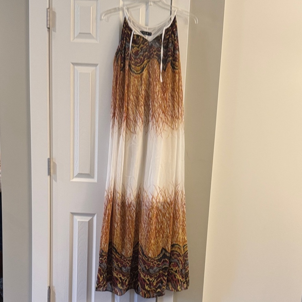 Chic Multicolor Maxi Dress